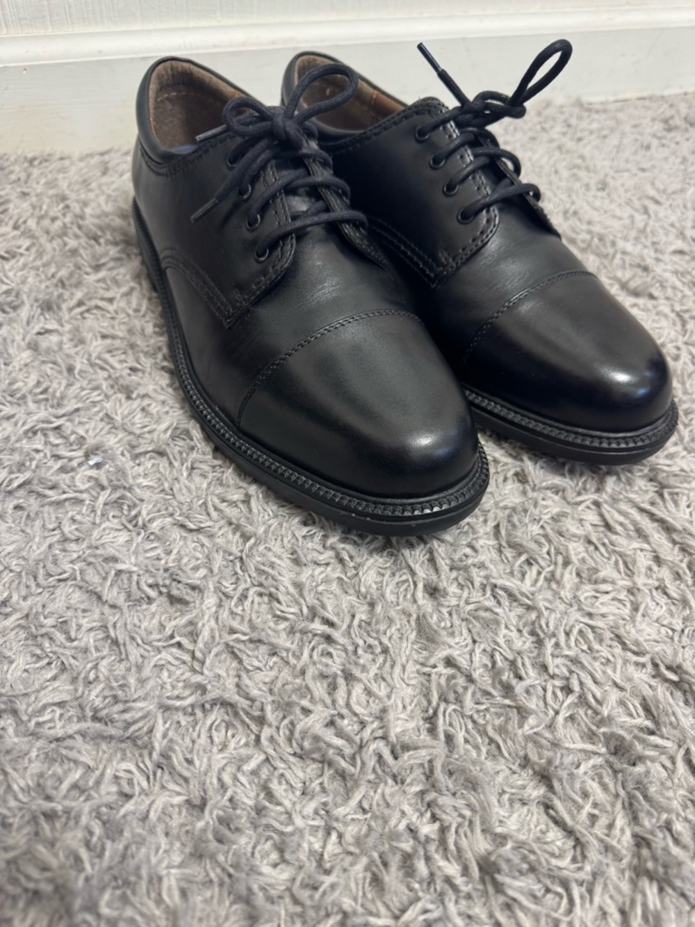 Dockers Mens Gordon Genuine Leather Derby Cap Toe Lace-up Oxford Shoe 10.5